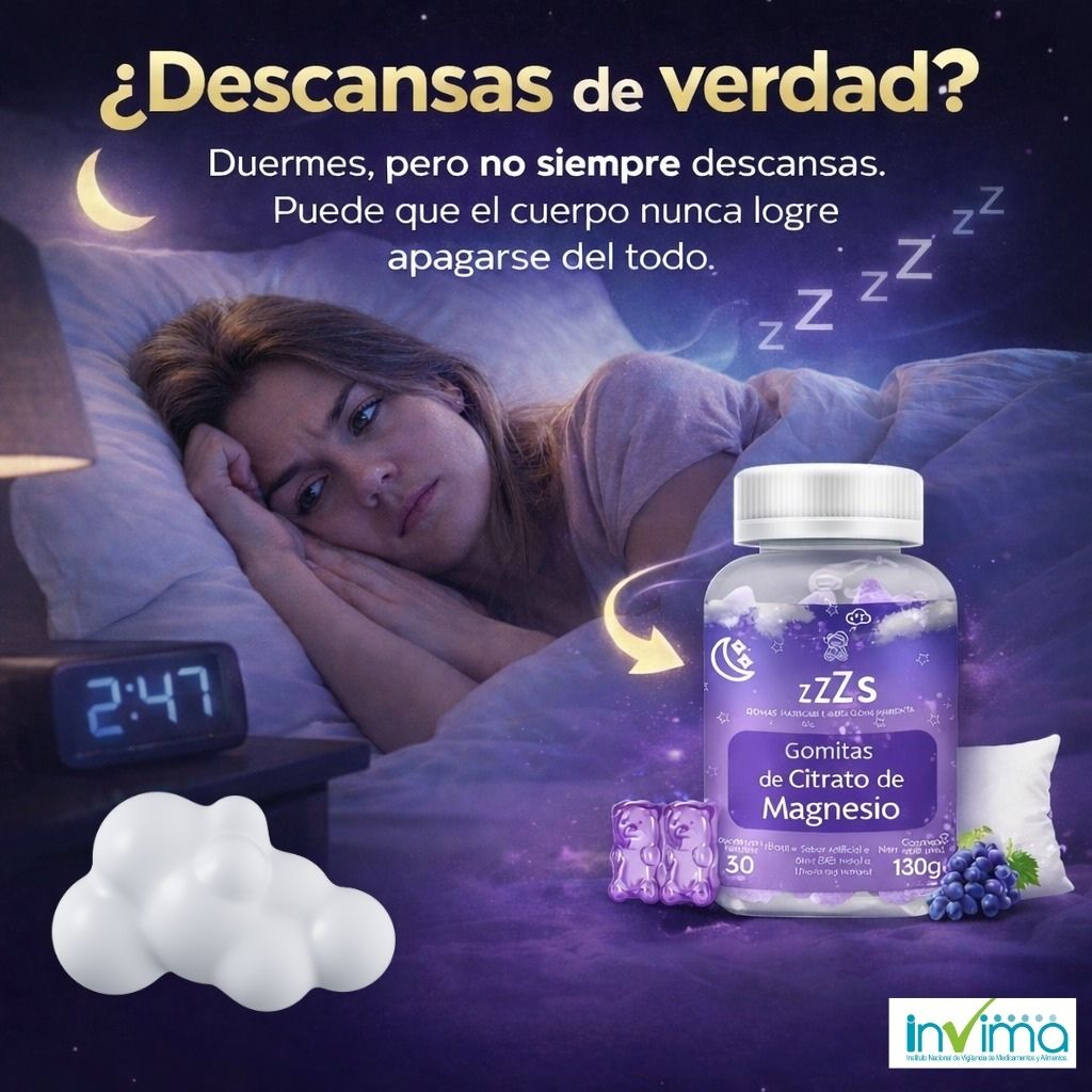 zzZ-Gummies®: Músculos relajados, descanso real