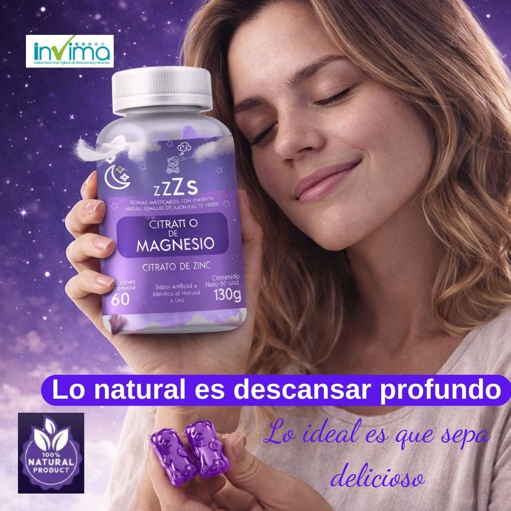 zzZ-Gummies®: Músculos relajados, descanso real