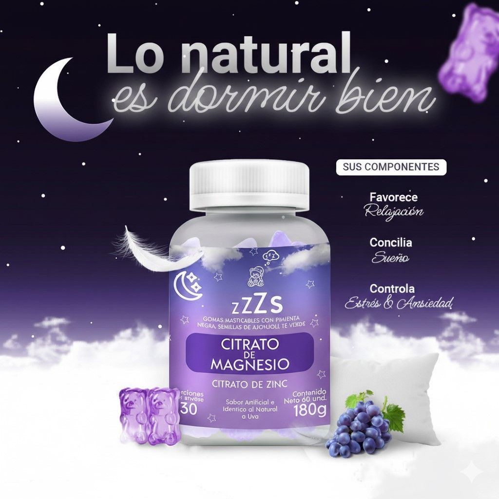 zzZ-Gummies®: Músculos relajados, descanso real