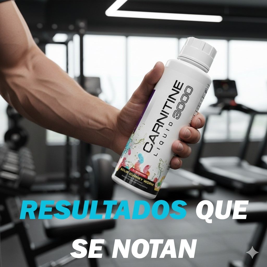 CARNITINE 3000  Quema grasa difícil y entrena con energía explosiva