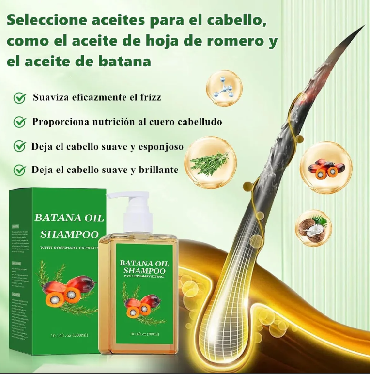 Shampoo de Batana - Restaura la vida que tu cabello perdió
